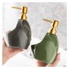 Body Wash Dispenser Refillable Dishwashing Liquid Dispenser for Kitchen Sink Soap with Gold Pump Aesthetic Bathroom Decor(Gray) view 3
