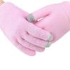 Abaodam 2 Pairs Moisturizing Gloves with Screen Touch Function, Gel Hand Care Mittens for Dry Cracked Skin, Spa Beauty Gloves for Overnight Hand Hydration and Essential Oil Treatment view 4