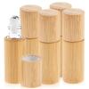 HEANUJJ 5pcs 5ml Roller Ball Bottles for Essential Oils, Refillable Liquid Roller Containers, Compact Perfume Bottles for Aromatherapy and Travel Use view 1