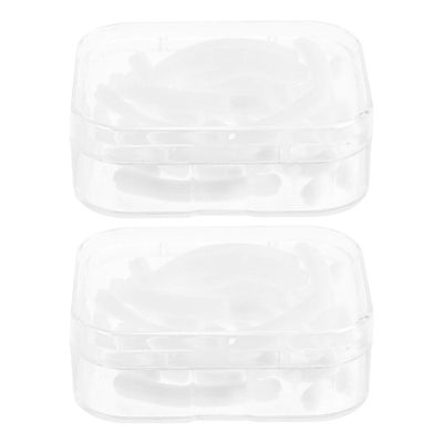 OSOLADY 48pcs Eyelash Curler Silicone Pads Replacement Cushions Soft High Elastic Lash Curling Tool for Women Professional Eye Makeup Accessories