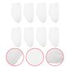 Abaodam Moisturizing Anti-Crack Socks 4 Pairs Elastic Cotton Spandex Foot Protection Covers for Dry Rough Skin Daily Care Spa Socks for Women and Men view 3