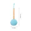 Hemobllo 2pcs Lollipop Shaped Exfoliating Shower Body Scrubber Sponge Bath Sponge for Deep Cleaning and Skin Exfoliation with Hanging Rope for Women and Men Random Color view 2