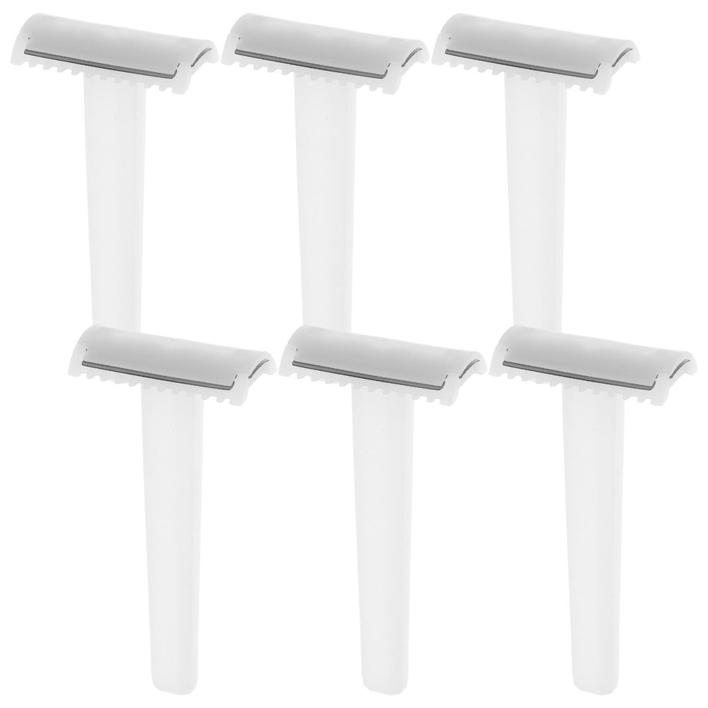 Angoily 10 Pcs Disposable Razor Twin Blade Hair Removal Shaver for Women and Men Sensitive Skin Disposable Shavers for Personal Grooming