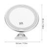 PACKOVE Rotating 10x Lighted Makeup Mirror with LED Suction Cup 360 Vanity Cosmetic Desktop Mirror for Precise Beauty Application view 2