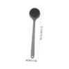 DOITOOL 2pcs Silicone Back Shower Brush with Long Handle, Exfoliating Body Scrubber Bath Brush for Men and Women, Soft Gray Silicone Bathing Accessory for Deep Cleaning and Back Care view 2