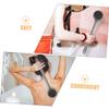 DOITOOL 2pcs Silicone Back Shower Brush with Long Handle, Exfoliating Body Scrubber Bath Brush for Men and Women, Soft Gray Silicone Bathing Accessory for Deep Cleaning and Back Care view 3