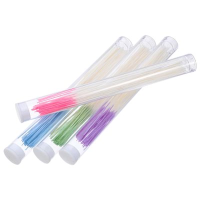 MAGICLULU Ear Hole Cleaning Line Disposable Piercing Cleaner Floss 60pcs Multi-color Ear Piercing Aftercare Tool for Dirt Removal and Odor Prevention