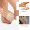 PLAFOPE 2pcs Rose Gold Foot Callus Remover Pedicure Foot File Dead Skin Removal Tool Heel Scraper for Home Use Corn Remover Grooming Kit view 3