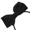 DEARMAMY Velour Bowknot Headband Christmas Party Hair Accessory Black Retro Decorative Hairband for Women view 3