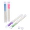 Sewroro Ear Piercing Cleaning Floss 60pcs with 4 Tubes (green Blue Purple Rose Red) Ear Hole Cleaning Line Remover Tool Aftercare for Women Men view 1