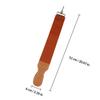 POPETPOP Leather Razor Strop and Sharpening Strap Double-layer Leather and Canvas Barber Strop for Straight Razor Sharpening with Hanging Buckle, Suitable for Men's Shaving Accessories view 2