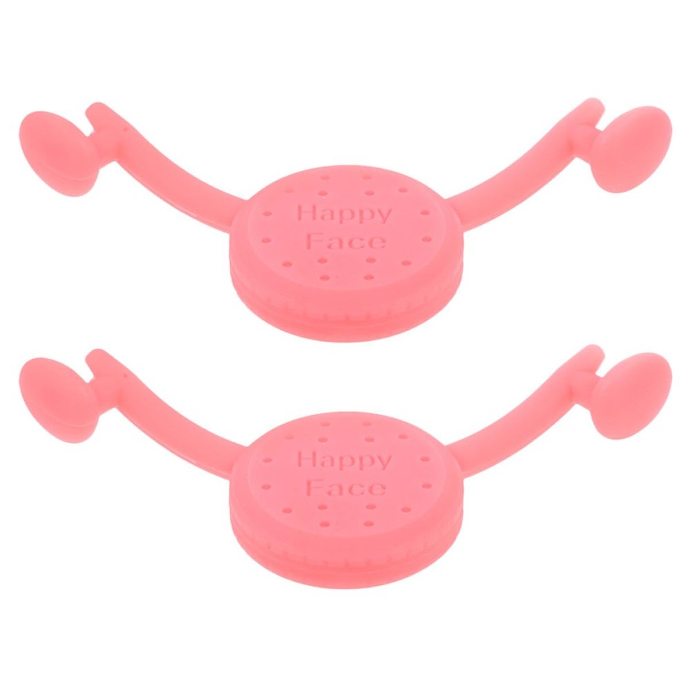 DIYEAH 2pcs Rose Smile Trainer Face Shaper and Dimple Trainer Facial Exerciser for Women, Face Firming Tool for Jawline and Neckline Tightening