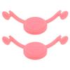 DIYEAH 2pcs Rose Smile Trainer Face Shaper and Dimple Trainer Facial Exerciser for Women, Face Firming Tool for Jawline and Neckline Tightening view 1