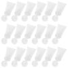 Beavorty 50pcs 30ml Refillable Plastic Squeeze Tubes with Flip Caps for Travel Cosmetics, Empty Liquid Bottles for Hand Lotion and Facial Cleanser, Leak-proof Small Travel Containers view 1