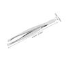 Abaodam 50pcs Stainless Steel Precision Eyebrow Tweezers with Flat Slant Tips, Facial Hair Grooming Plucker Set for Women, Accurate Hair Removal and Eyebrow Shaping Tools view 2
