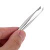 Abaodam 50pcs Stainless Steel Precision Eyebrow Tweezers with Flat Slant Tips, Facial Hair Grooming Plucker Set for Women, Accurate Hair Removal and Eyebrow Shaping Tools view 3