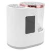 LUCKDANO Electric Makeup Brush Electric Makeup Brush Cleaner Machine 850RPM Automated and Drying Machine: 5-minute Timer, 2-hour/5-hour Drying Timer, Easily view 3