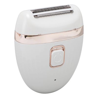 LUCKDANO Electric Women Hair USB Rechargeable Electric Hair Remover for Women - Water Private Trimmer with Adjustable Shaving Head for Painless and Efficient Removal (White)