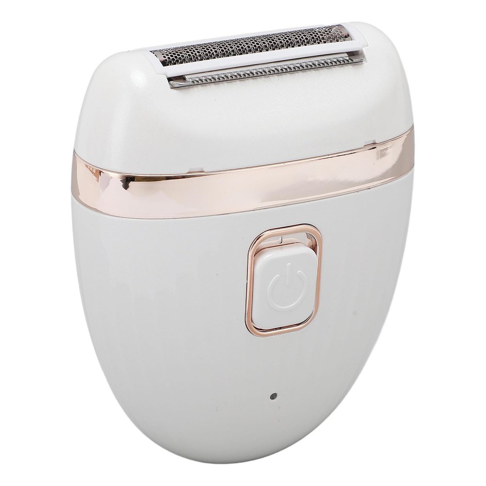 LUCKDANO Electric Women Hair USB Rechargeable Electric Hair Remover for Women - Water Private Trimmer with Adjustable Shaving Head for Painless and Efficient Removal (White)