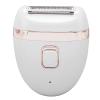 LUCKDANO Electric Women Hair USB Rechargeable Electric Hair Remover for Women - Water Private Trimmer with Adjustable Shaving Head for Painless and Efficient Removal (White) view 3