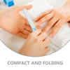 SMASOLO 3pcs Double Sided Diamond Nail Files Small Metal Nail Manicure Tools for Natural Fingernails Home and Travel Use view 3