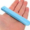 SMASOLO 3pcs Double Sided Diamond Nail Files Small Metal Nail Manicure Tools for Natural Fingernails Home and Travel Use view 4