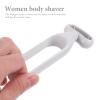 CTIRCHIU Manual Body Hair Trimmer Stainless Steel Hair Remover for Women Leg and Underarm Grooming view 4