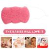 CALLARON Red Konjac Bath Sponge Exfoliating Body Brush Shower Back Scrubber Soft Foam Scrubber for Deep Cleansing and Gentle Skin Care view 3