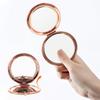 VINTORKY Rose Gold Double-Sided Mini Compact Mirror for Purse, Small Pocket Mirror for Women, Bride to Be Bridesmaid Wedding Bachelorette Party view 4