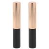 Uonlytech Portable Silicone Lipstick Brush with Cap, round Head Lip Brush Concealer Applicator for Lip Makeup, Dustproof Makeup Tool for Women , Black view 1