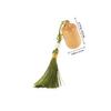 Angoily 1ml Essential Oil Roller Ball Bottle, Empty Cosmetic Perfume Container with Green Tassel, Portable Refillable Oil Applicator for Travel and Personal Care view 2