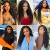 Human Hair Bundles Water Wave Bundles 30 32 34 Inch Unprocessed Brazilian Virgin Wet and Wavy Hair Natural Black 3 Bundle Human Hair Extensions 150g view 2