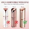 Head Shavers for Finishing Touch Flawless Gen 3 Replacement Heads, Rose Gold, 8-Pack view 2