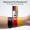 3-Color Face Paint Stick, Soccer Game Day Cheering Makeup, Long-Lasting Sweatproof Sports Face Paint, Easy-Wash Kid-Friendly for Adults & Kids (Black Red Yellow) view 3