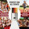 3-Color Face Paint Stick, Soccer Game Day Cheering Makeup, Long-Lasting Sweatproof Sports Face Paint, Easy-Wash Kid-Friendly for Adults & Kids (Black Red Yellow) view 4