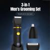 Wet and Dry Electric Shaver Device with Digital Display 3-in-1,Fast Easy Gentle Grooming Suitable for Men's and Women's Legs & Body (Purple) view 2