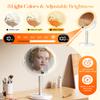 Gospire ABS 7" Lighted Makeup Mirror with Lights and Magnification 20X view 4