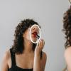 GAROZATION Suction Cup Vanity Mirror 20x Magnifying Single-Sided Compact Makeup Mirror 142mm White Portable for Daily Use and Bathroom view 4