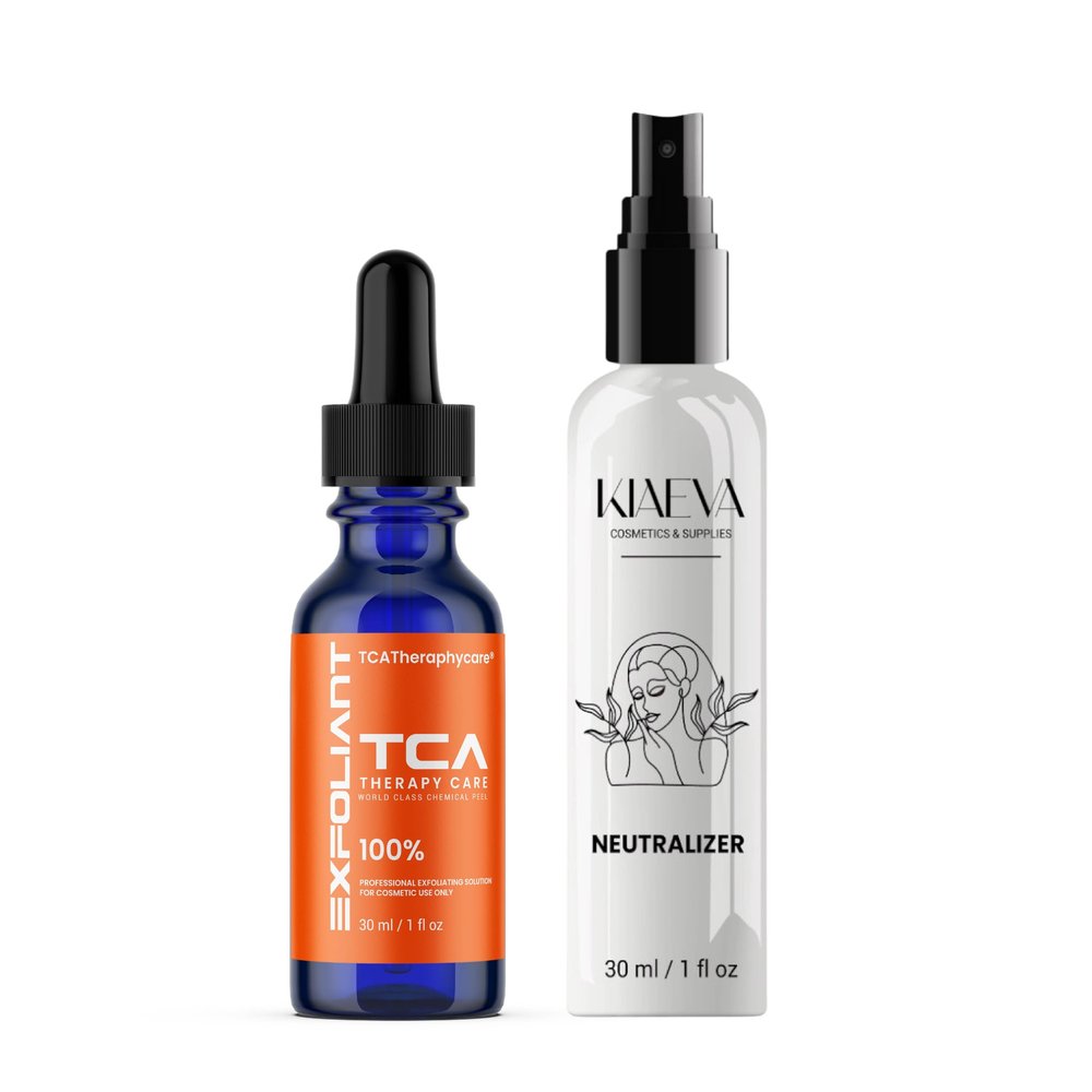 TCATherapyCare TCATherapyCare 100% Exfoliating Gel Skin Clarifying Cosmetic Treatment 1 oz (30 mL) with Neutralizer 100ml