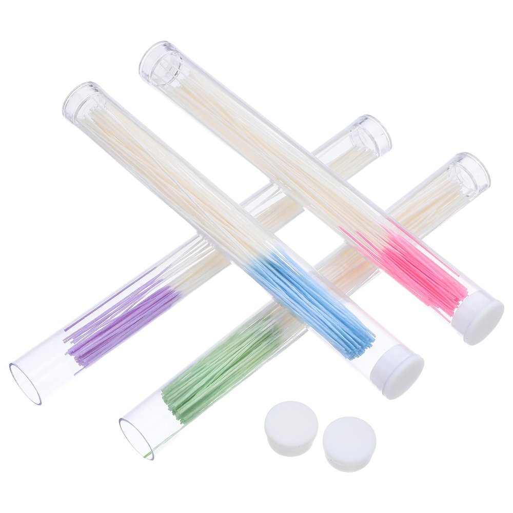 VICASKY Ear Piercing Cleaning Floss 60pcs with Odor Removal Piercing Aftercare Thread Ear Hole Care Tool for Women Men Home Travel Use