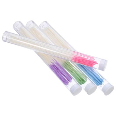 GALPADA Ear Piercing Cleaning Kit 60pcs Ear Hole Cleaning Thread Floss with 4 Colors for Aftercare Piercing Hole Cleaner Suitable for Women Men
