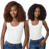 Outre Quick Weave Synthetic Half Wig - Sela (OFF BLACK 1B) view 1