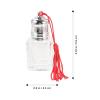OSOLADY 5pcs 7ml Small Glass Roller Perfume Bottles with Tassels Refillable Empty Perfume Bottles for Travel and Essential Oils Random Color view 2