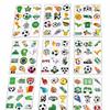 108 PCS Soccer Temporary Tattoos for Kids, 9 Sheets Easy-Cut Soccer Ball Tattoo Stickers, Sports Birthday Party Favors, Team Game Day Goodie Bags for Boys Girls view 1