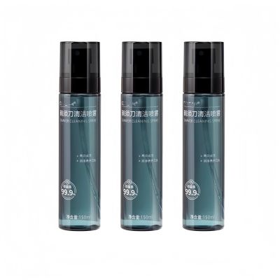 150ml Shaver Cleaning Spray, Razor Cleaning Liquid. Compatible With PhilipsCompatible With BraunCompatible With Panasonic(3 pcs)
