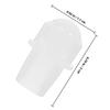 ibasenice 4pcs 16mm Neck Stainless Steel and White Crystal Roller Ball Inserts for 10ml Essential Oil Bottles Refillable Aromatherapy Rollers Replacement Accessories for Perfume and Oil view 2