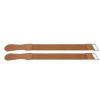 Yinhing 2pcs Straight Strop, Dual Purpose Cowhide Leather with Hook Design for Sharpening and Polishing view 1