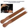 Yinhing 2pcs Straight Strop, Dual Purpose Cowhide Leather with Hook Design for Sharpening and Polishing view 4