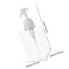 BCOATH 3pcs 450ml Lotion Pump Dispenser Bottles for Shower Body Wash Soap Hand Soap Container Refillable Bathroom Skincare Pump view 2