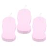 LRXIYODE 3pcs Bathing Sponges Pink Supple Shower Sponge Exfoliating Scrubber Soft Body Cleaning for Bath Supplies view 1